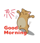 デブ猫ぴーすけ（個別スタンプ：3）