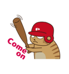 デブ猫ぴーすけ（個別スタンプ：11）