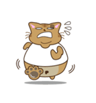 デブ猫ぴーすけ（個別スタンプ：15）