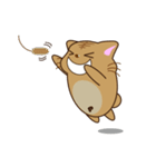 デブ猫ぴーすけ（個別スタンプ：17）