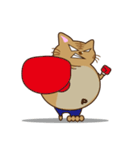 デブ猫ぴーすけ（個別スタンプ：25）