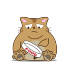 デブ猫ぴーすけ（個別スタンプ：31）