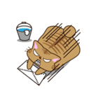 デブ猫ぴーすけ（個別スタンプ：37）