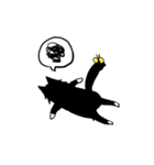 黒猫さんスタイリッシュ（個別スタンプ：28）