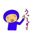 ブルーさん  （日本語版）（個別スタンプ：6）