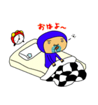 ブルーさん  （日本語版）（個別スタンプ：11）