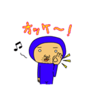 ブルーさん  （日本語版）（個別スタンプ：18）