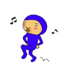 ブルーさん  （日本語版）（個別スタンプ：26）