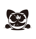 黒猫のミュー（個別スタンプ：3）