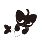 黒猫のミュー（個別スタンプ：8）