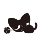 黒猫のミュー（個別スタンプ：13）