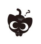 黒猫のミュー（個別スタンプ：20）