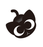 黒猫のミュー（個別スタンプ：35）