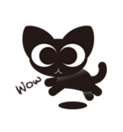 黒猫のミュー（個別スタンプ：38）