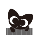 黒猫のミュー（個別スタンプ：40）