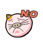 上司がぶたねこだった。（個別スタンプ：14）