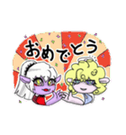 悪魔子と天使子（個別スタンプ：30）