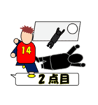 少年サッカー試合速報スタンプ（個別スタンプ：6）