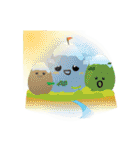 Cute Planet  Egg（個別スタンプ：4）