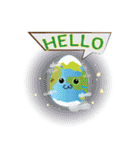 Cute Planet  Egg（個別スタンプ：8）