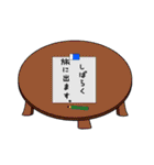 恥ずかしがり屋の絵描きちゃん（個別スタンプ：40）