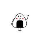 おにぎり時々たくあん（個別スタンプ：1）