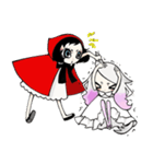little red hood and the big bad wolf（個別スタンプ：26）