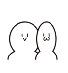 ほぼ無表情（個別スタンプ：40）
