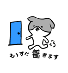 マスクわん（個別スタンプ：3）