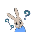 うさぎ先輩とぴよみ（個別スタンプ：34）