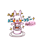 PINKY RABBIT（個別スタンプ：26）