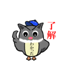 フクロウと遊ぼう（個別スタンプ：14）