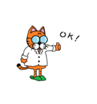 Dr.GlassesCat（個別スタンプ：1）