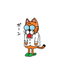 Dr.GlassesCat（個別スタンプ：10）