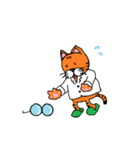 Dr.GlassesCat（個別スタンプ：13）