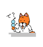 Dr.GlassesCat（個別スタンプ：19）