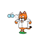 Dr.GlassesCat（個別スタンプ：24）