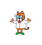 Dr.GlassesCat（個別スタンプ：35）