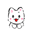 ともきゅ～の白猫（個別スタンプ：3）