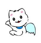 ともきゅ～の白猫（個別スタンプ：28）