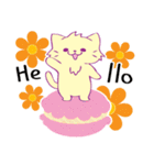 お菓子とねこさん（個別スタンプ：4）