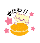 お菓子とねこさん（個別スタンプ：8）