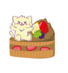 お菓子とねこさん（個別スタンプ：39）