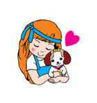 Pat ＆ Puppy（個別スタンプ：1）