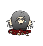 忙しいモグラ（個別スタンプ：10）