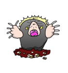 忙しいモグラ（個別スタンプ：11）