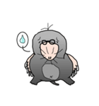 忙しいモグラ（個別スタンプ：35）
