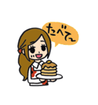 お料理大好きハルミちゃん（個別スタンプ：20）