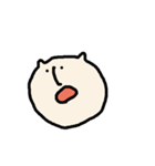 へんてこ落書きねこ（個別スタンプ：1）