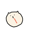 へんてこ落書きねこ（個別スタンプ：5）